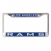 Wincraft Los Angeles Rams Inlaid Metal Lic Plate Frame