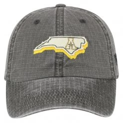 TOP OF THE WORLD NCAA APPALACHIAN ST VINTAGE SNAP BACK BLACK STATELINE