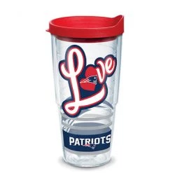 Tervis NFL® New England Patriots Love Wrap With Travel Lid 7 Tervis NFL® New England Patriots Love Wrap With Travel Lid