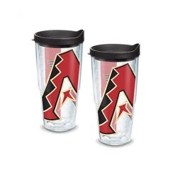 AtlanticCoastSports NCAA Tervis MLB® Arizona Diamondbacks™ Colossal Wrap With Travel Lid 2-Pack Gift Set - Boxed