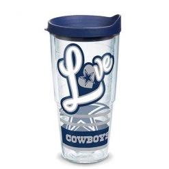 Tervis NFL® Dallas Cowboys Love Wrap With Water Bottle Lid