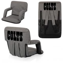PICNIC TIME Indianapolis Colts Ventura Portable Reclining Stadium Seat 7 PICNIC TIME Indianapolis Colts Ventura Portable Reclining Stadium Seat