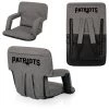 PICNIC TIME New England Patriots Ventura Portable Reclining Stadium Seat