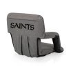 PICNIC TIME New Orleans Saints Ventura Portable Reclining Stadium Seat