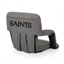 PICNIC TIME New Orleans Saints Ventura Portable Reclining Stadium Seat