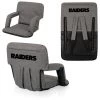 PICNIC TIME Las Vegas Raiders Ventura Portable Reclining Stadium Seat