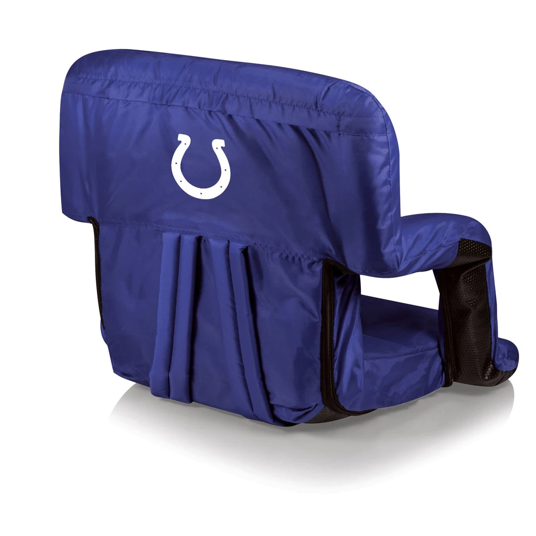 PICNIC TIME Indianapolis Colts Ventura Portable Reclining Stadium Seat 4 PICNIC TIME Indianapolis Colts Ventura Portable Reclining Stadium Seat