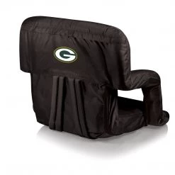 PICNIC TIME Green Bay Packers Ventura Portable Reclining Stadium Seat