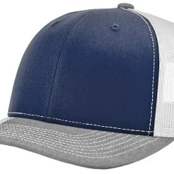 NCAA Richardson 112 Twill Mesh Snapback Trucker Caps (EMBROIDERY AVAILABLE)