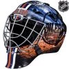 Edmonton Oilers Franklin GFM 1500: NHL® Team Goalie Helmet