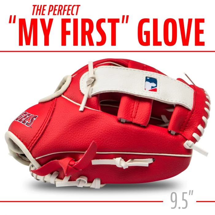 FRANKLIN Los Angeles Angels MLB® Team Glove And Ball Set 4 FRANKLIN Los Angeles Angels MLB® Team Glove And Ball Set