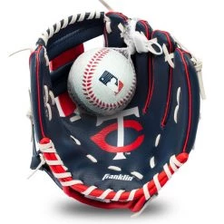 FRANKLIN Minnesota Twins MLB® Team Glove And Ball Set