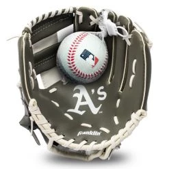 FRANKLIN Oakland A's MLB® Team Glove And Ball Set