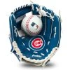 FRANKLIN Chicago Cubs MLB® Team Glove And Ball Set 2 FRANKLIN Chicago Cubs MLB® Team Glove And Ball Set