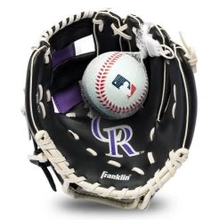 FRANKLIN Colorado Rockies MLB® Team Glove And Ball Set