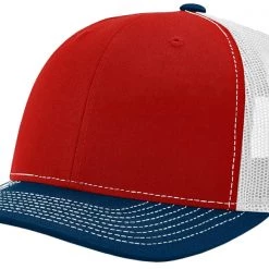 NCAA Richardson 112 Twill Mesh Snapback Trucker Caps (EMBROIDERY AVAILABLE)