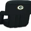 PICNIC TIME Green Bay Packers Ventura Portable Reclining Stadium Seat