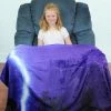 College Covers Lightning Throw Blanket