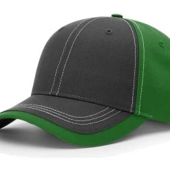 Richardson 275 Charcoal Front W/ Contrast Stitching (embroidery Available) NCAA