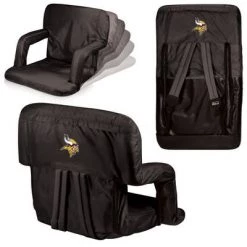 PICNIC TIME Minnesota Vikings Ventura Portable Reclining Stadium Seat