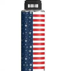 TERVIS Americana Stars Stripes Stainless Steel Wide Mouth Bottle With Deluxe Spout Lid