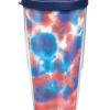 TERVIS NCAA Americana Tie Dye Wrap With Travel Lid 1 TERVIS NCAA Americana Tie Dye Wrap With Travel Lid