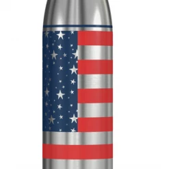 TERVIS NCAA Americana Stars Stripes Stainless Steel Slim Bottle With Lid