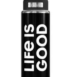 TERVIS Life Is Good® - White Logo Stainless Steel Wide Mouth Bottle With Deluxe Spout Lid NCAA