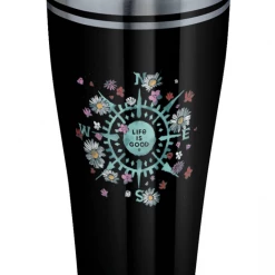 TERVIS NCAA Life Is Good® - Floral Compass Stainless Steel With Slider Lid