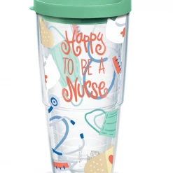 TERVIS Happy Everything!™ - Nurse Happy Everything Wrap With Travel Lid NCAA