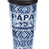 TERVIS NCAA Life Is Good® - Papa Blue Pattern Wrap With Travel Lid