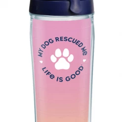 TERVIS Life Is Good® - Dog Rescued Me Wrap With Travel Lid NCAA
