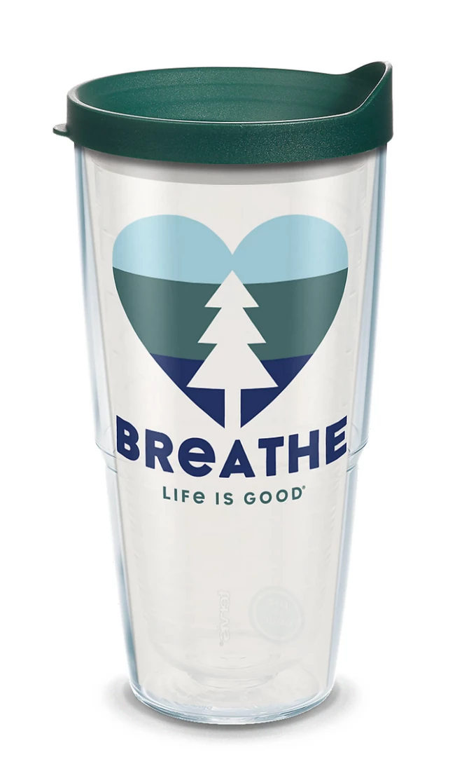 TERVIS Life Is Good® - Breathe Wrap With Travel Lid NCAA 3 TERVIS Life Is Good® - Breathe Wrap With Travel Lid NCAA