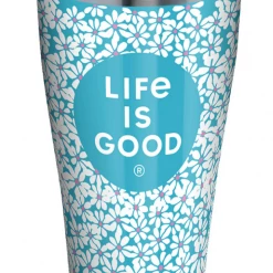 TERVIS Life Is Good® - Small Daisies Stainless Steel With Slider Lid NCAA
