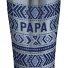 TERVIS Life Is Good® - Papa Blue Pattern Stainless Steel With Slider Lid 2 TERVIS Life Is Good® - Papa Blue Pattern Stainless Steel With Slider Lid