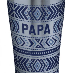 TERVIS Life Is Good® - Papa Blue Pattern Stainless Steel With Slider Lid