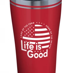 TERVIS NCAA Life Is Good® - Land Of The Free Stainless Steel With Slider Lid