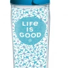 TERVIS Life Is Good® - Small Daisies Wrap With Water Bottle Lid 1 TERVIS Life Is Good® - Small Daisies Wrap With Water Bottle Lid