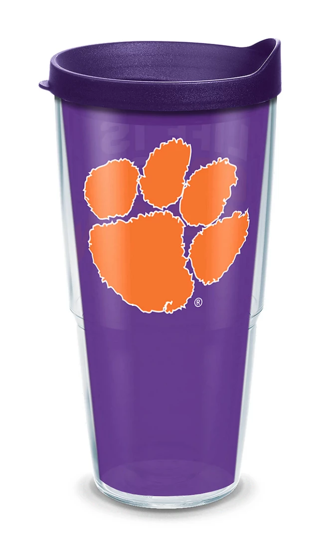 TERVIS Clemson Tigers Life Is Good® Wrap With Travel Lid 3 TERVIS Clemson Tigers Life Is Good® Wrap With Travel Lid