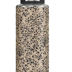 TERVIS Sleek Cheetah Stainless Steel Wide Mouth Bottle With Deluxe Spout Lid NCAA