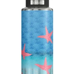 TERVIS Beach Impressions Stainless Steel Wide Mouth Bottle With Deluxe Spout Lid