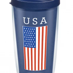 TERVIS NCAA USA Flag Wrap With Travel Lid