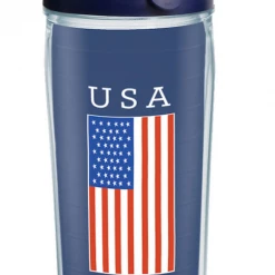 TERVIS USA Flag Wrap With Water Bottle Lid