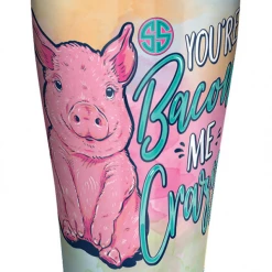 TERVIS Simply Southern® - You're Bacon Me Crazy Simply Southern Stainless Steel With Slider Lid NCAA