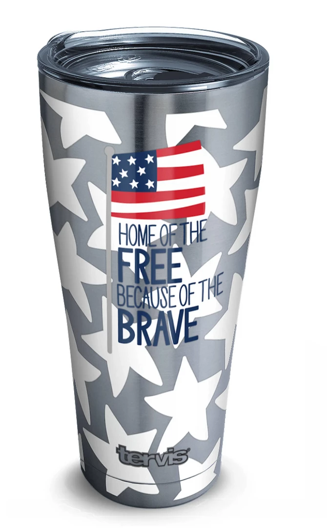 TERVIS Coton Colors™ - Home Of The Free Coton Colors Stainless Steel With Slider Lid NCAA 4 TERVIS Coton Colors™ - Home Of The Free Coton Colors Stainless Steel With Slider Lid NCAA