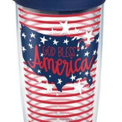 TERVIS NCAA Coton Colors™ - God Bless America Coton Colors Wrap With Travel Lid