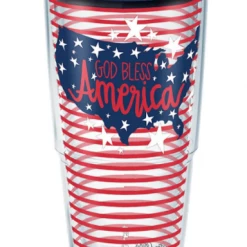 TERVIS NCAA Coton Colors™ - God Bless America Coton Colors Wrap With Travel Lid