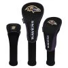 Wincraft Baltimore Ravens Golf HeadCover Set Of 3