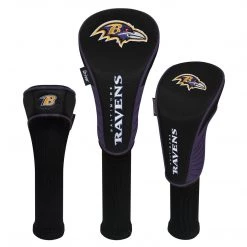 Wincraft Baltimore Ravens Golf HeadCover Set Of 3
