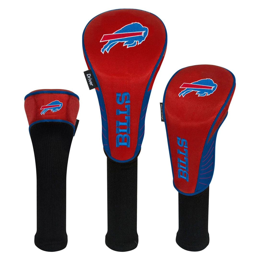 Wincraft Buffalo Bills Golf 3 Set Golf Headcovers 3 Wincraft Buffalo Bills Golf 3 Set Golf Headcovers